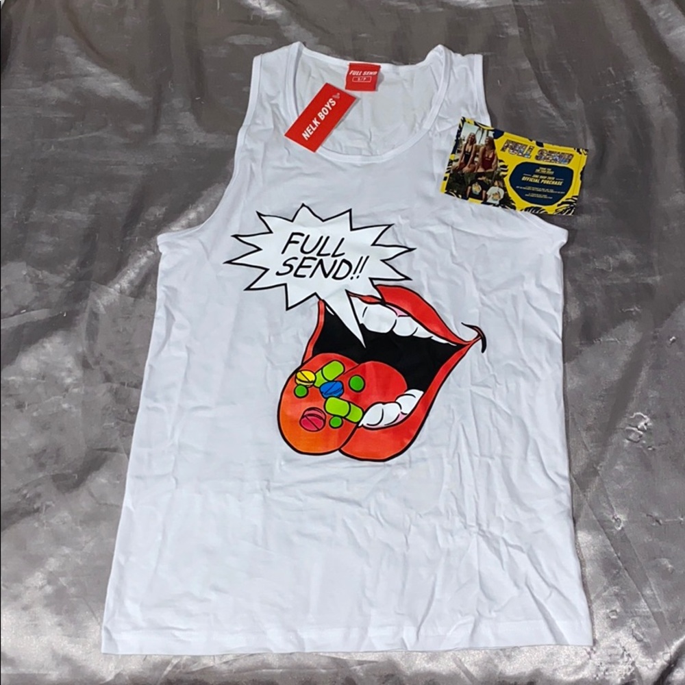 Nelk Full Send pills tank